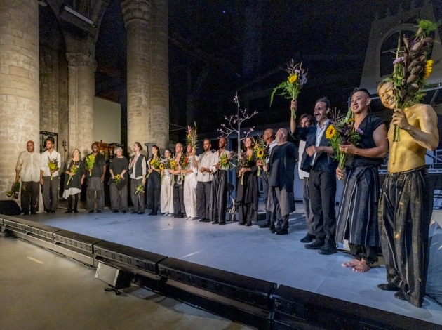 premiere Vlaemsch (chez moi) 26 aug in Grote Kerk Veere